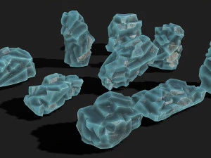 Rock Pack 10 3D Model