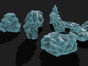 Rock Pack 10 3D Model