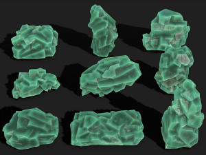 Rock Pack 11 3D Model