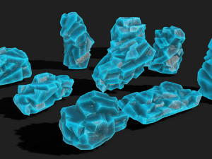 Rock Pack 12 3D Model