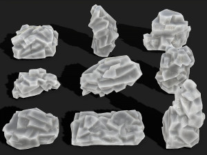 Rock Pack 13 3Dモデル