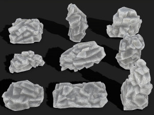 Rock Pack 13 3D Модель