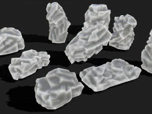 Rock Pack 13 3D Model