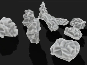 Rock Pack 13 3D Model
