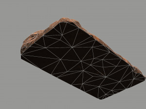 Cave Entrance Desert rock 04 Modelo 3D