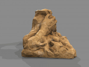 Cave Entrance Desert rock 05 3D 모델