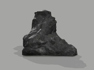 Cave Entrance Cliff rock 08 3D Model