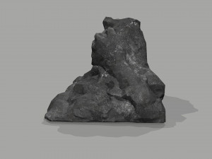 Cave Entrance Cliff rock 08 Model 3D