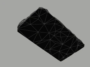 Cave Entrance Cliff rock 08 3D Model