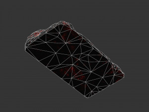 Pintu Masuk Gua Batu Lava 09 Model 3D