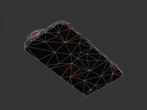 Cave Entrance lave rock 09 3D Model