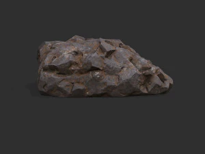 Stairs Stone 01 3D Model