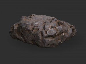 Stairs Stone 01 Model 3D