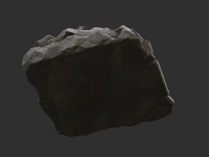 Stairs Stone 02 3D Model