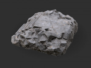 Stairs Stone 02 3D मॉडल