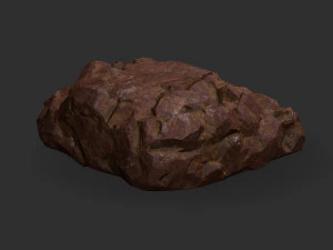 Stairs Stone 03 3D Model