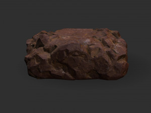 Stairs Stone 03 Modello 3D