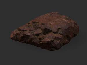 Stairs Stone 03 Modello 3D