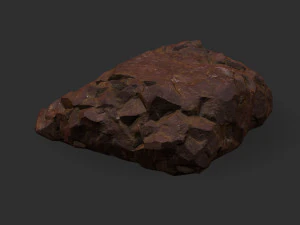 Stairs Stone 03 3D Model