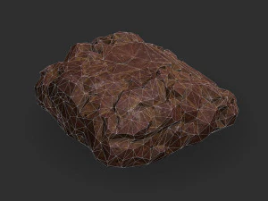 Stairs Stone 03 3D Model