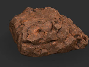 Stairs Stone 04 3D Model