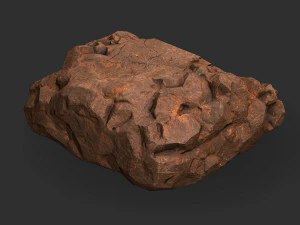 Stairs Stone 04 3D Model
