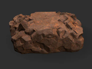 Stairs Stone 04 3D Model