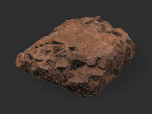 Stairs Stone 04 3D Model