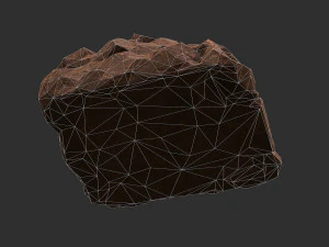 Stairs Stone 04 3D Model