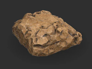 Stairs Stone 05 3D Model