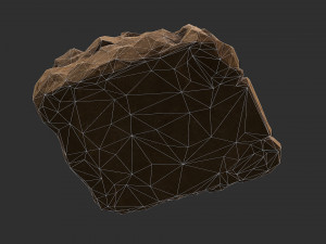 Stairs Stone 05 Model 3D