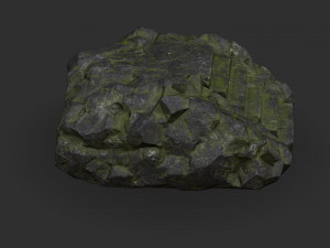 Stairs Stone 06 3D-Modell