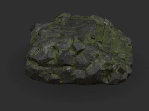 Stairs Stone 06 3D Model