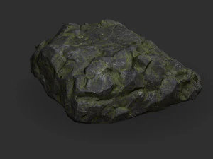 Stairs Stone 06 3D Model