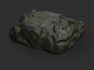 Stairs Stone 06 3D-Modell