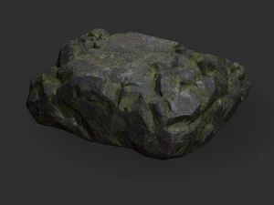 Stairs Stone 06 3D Model