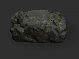 Stairs Stone 06 3D-Modell