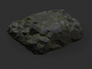 Stairs Stone 06 3D-Modell