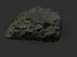 Stairs Stone 06 3D-Modell