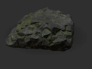 Stairs Stone 06 3D Model