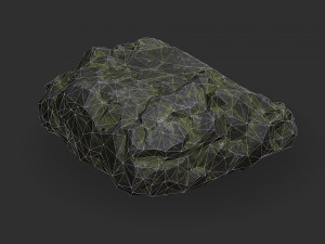 Stairs Stone 06 3D-Modell