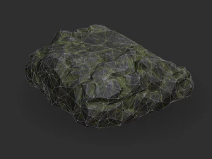 Stairs Stone 06 3D Model