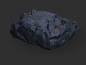 Stairs Stone 07 Model 3D