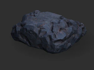 Stairs Stone 07 3D Model
