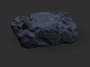 Stairs Stone 07 Model 3D