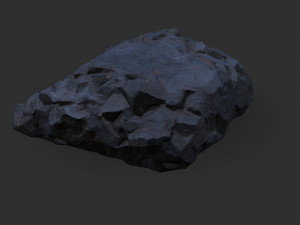 Stairs Stone 07 Model 3D