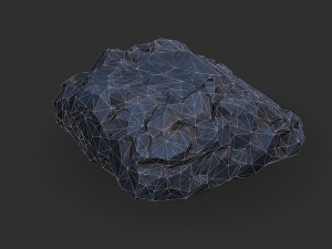 Stairs Stone 07 Model 3D