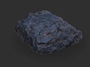 Stairs Stone 07 3D Model