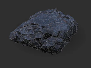 Stairs Stone 07 3D Model