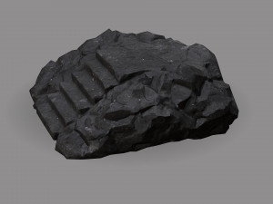 Stairs Stone 08 3D 모델